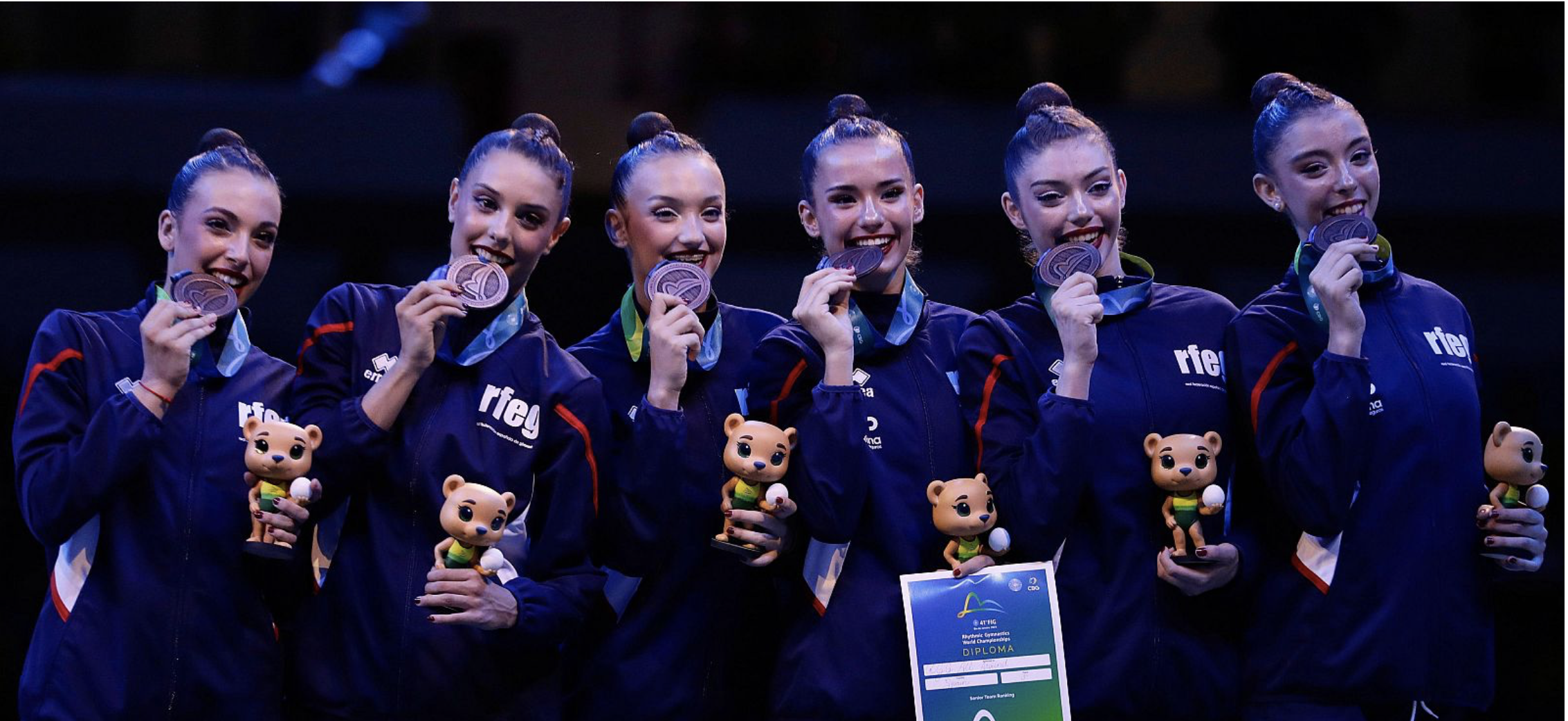 ESPAÑA BRONCE EN EL CAMPEONATO DEL MUNDO GR